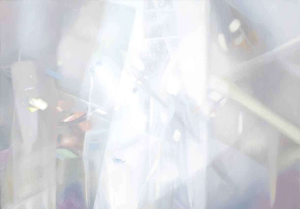 Reflection 32 &copy; 2025 Hitomi Abe, Oil on canvas.